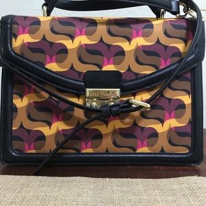 Vera Bradley Lydia Satchel Modern Lights Brand New